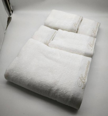 Набор полотенец 5шт Blumarine SPA белый 04 white 