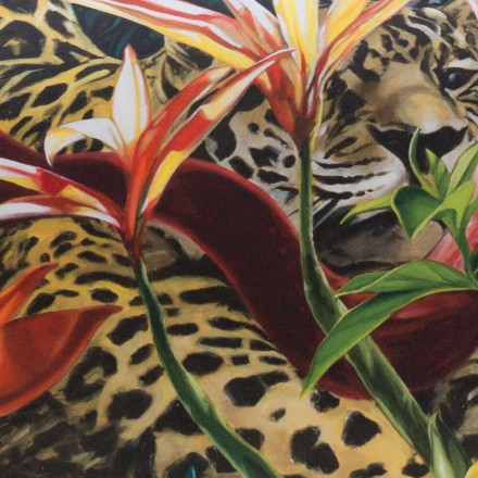 Постельное белье 2 спальное евро Roberto Cavalli PARADISE black 001