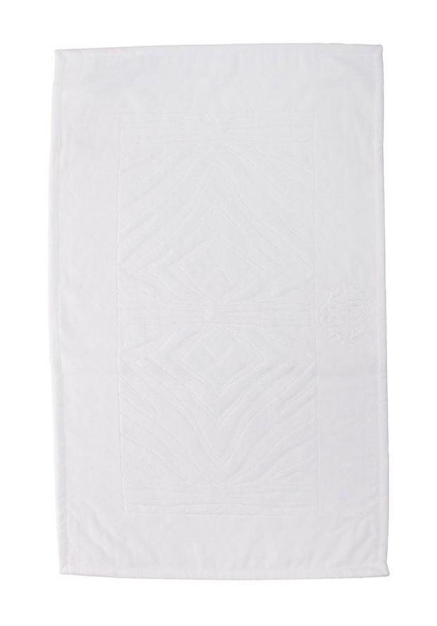 Коврик для ванной 60x90 Roberto Cavalli Zebrona 012 bianco