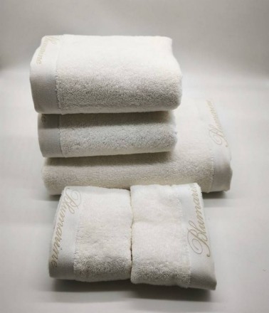 Набор полотенец 5шт Blumarine SPA молочный 05 ivory