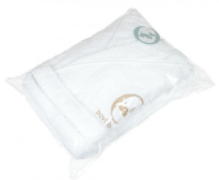 Халат детский 5-6 лет Bovi Собачки белый-бежевый