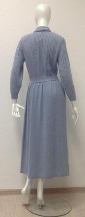 Халат Jaycris-Artesania Angeles темно-голубой