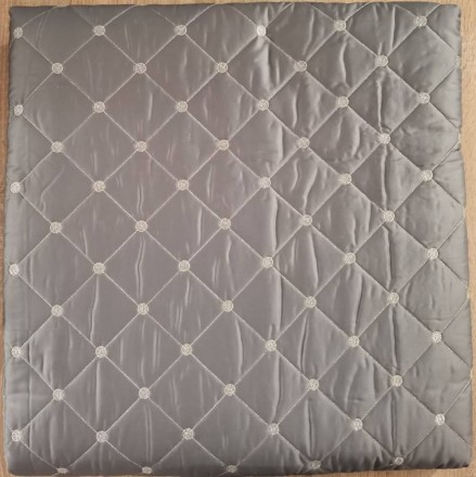 Покрывало 270x270 Mastro Raphael  FONTAINEBLEAU темно-серое