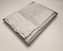 Набор полотенец 2 шт Mastro Raphael DUNE MERVEILLE 2У pearl grey 