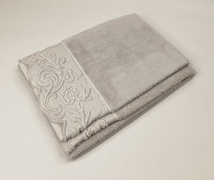 Набор полотенец 2 шт Mastro Raphael DUNE MERVEILLE 2У pearl grey 