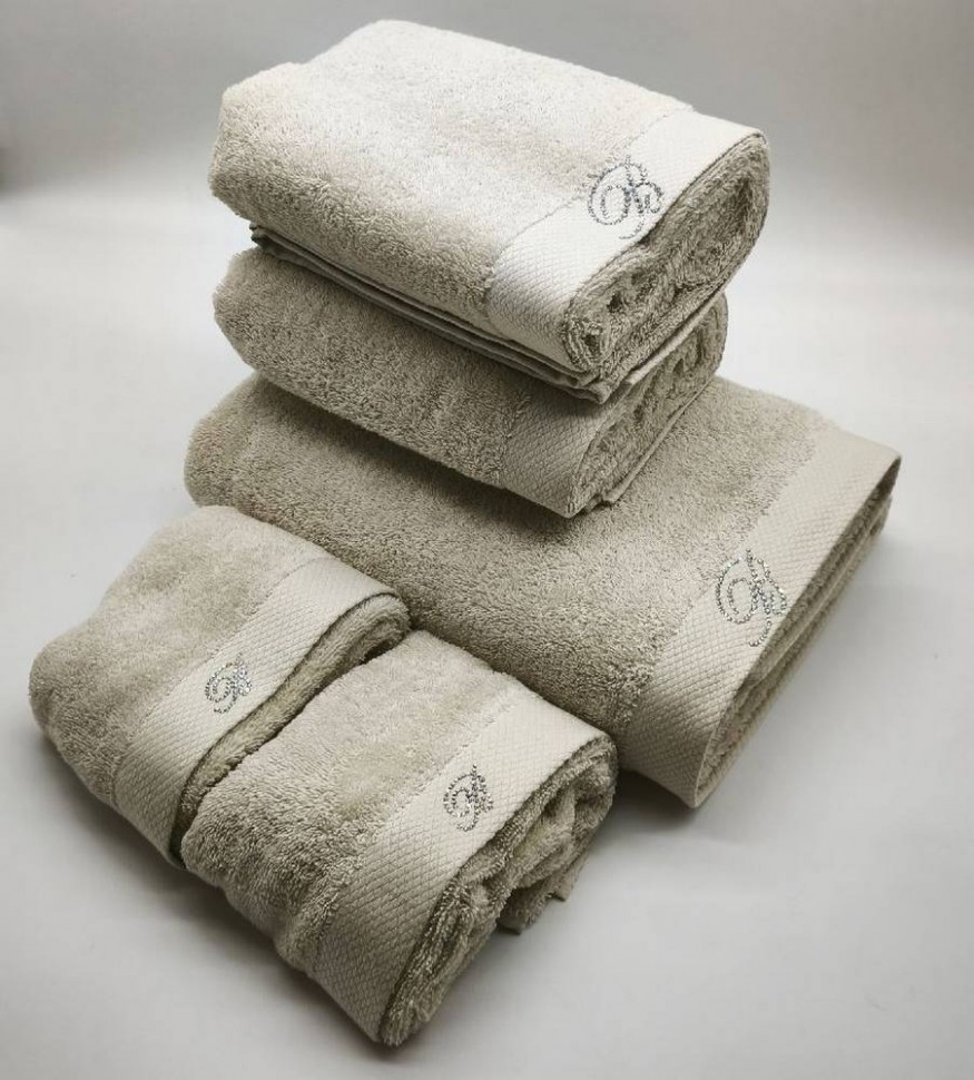 Набор полотенец 5 шт Blumarine BENESSERE бежевый 37 beige