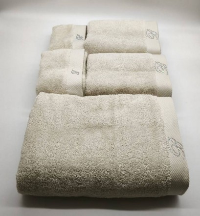 Набор полотенец 5 шт Blumarine BENESSERE бежевый 37 beige