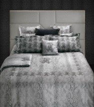 Постельное белье 2 спальное евро Roberto Cavalli SNAKE PYTHON 002 Platinum