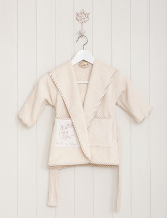 Халат детский 3-4 года Luxberry Совята