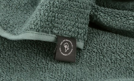 Полотенце 30х30 Vossen Pure 5855 зеленое