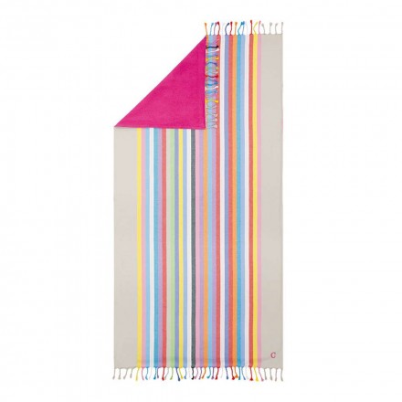 Полотенце 90х180 CAWO 5502 (23 pink розовый) 