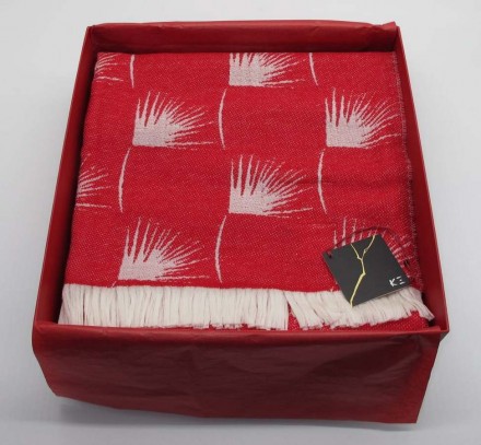 Плед 130х190 K3 Kenzo EDEUM col.581 red 