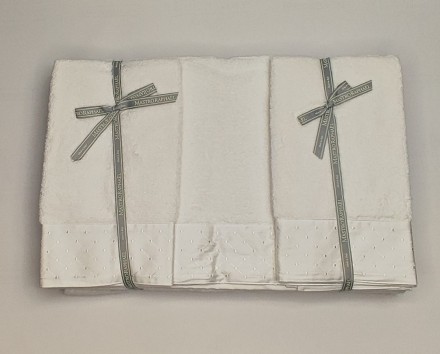 Набор полотенец 5 шт Mastro Raphael FONTAINEBLEAU 1A white