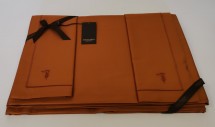 Постельное белье 2 спальное евро Trussardi LINE A21 Cuoio