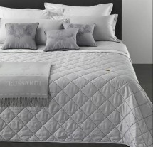 Покрывало 270x260 Trussardi SEAM LINE 3132 Grey серый