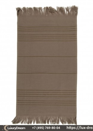 Набор полотенец 3 шт Luxberry Simple шоколад