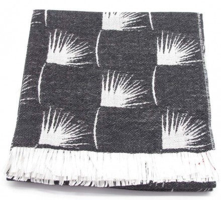 Плед 130х190 K3 Kenzo EDEUM col.601 black