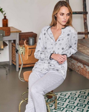 Пижама женская Massana 823 GREY VIGORE (P721258)