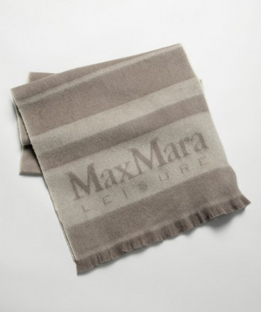 Шарф 38х190 Max Mara Leisure COLIBRI bej бежевый