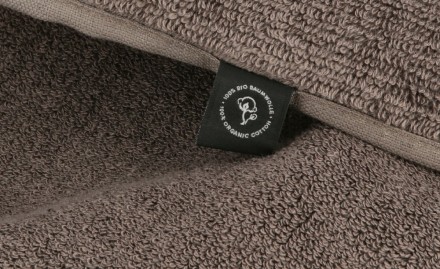 Полотенце 30х30 Vossen Pure 681 коричневое