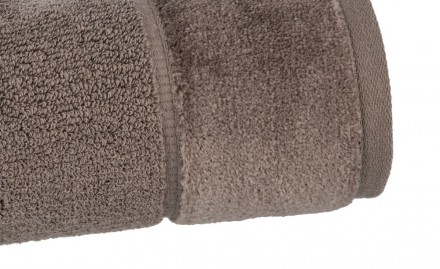 Полотенце 30х30 Vossen Pure 681 коричневое