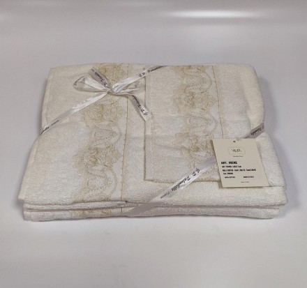 Набор полотенец 3шт Palombella IRENE cream