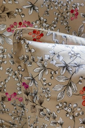 Постельное белье 2 спальное евро Alexandre Turpault CUEILLETE GAZELLE