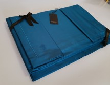 Постельное белье 2 спальное евро Trussardi LINE U15 Cobalto