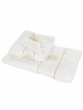 Набор полотенец 5шт Roberto Cavalli Gold New 810 ecru