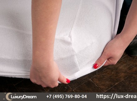 Наматрасник на резинке 160х200 German Grass Stop