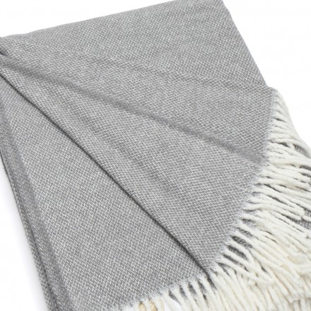 Плед 140x200 Schoner Wohnen Relax mittelgrau