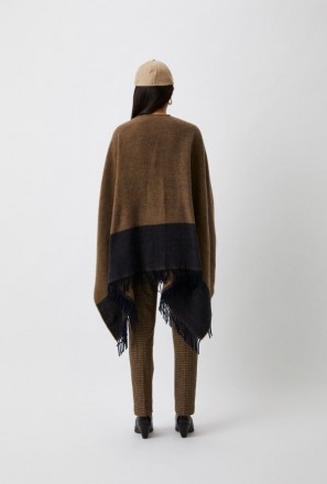 Пончо Max Mara Leisure DEODARA бежевое