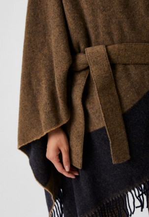 Пончо Max Mara Leisure DEODARA бежевое