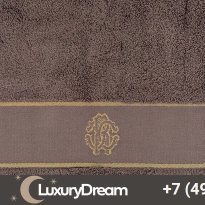 Набор полотенец 5шт Roberto Cavalli Gold New 833 caffe