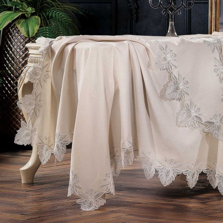 Скатерть 160x260 Zebra Casa ALESSA Bej 