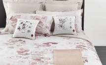 Постельное белье 2 спальное евро Trussardi Physalis R03 Rosa розовое