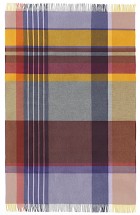 Плед 130x200 Eagle YORK 101 bordo-flieder-silber