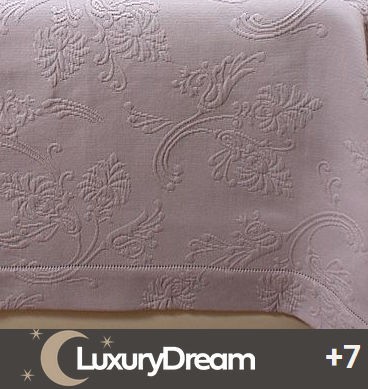 Покрывало 150x220 Luxberry Country с мережкой лаванда