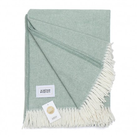 Плед 140x200 Schoner Wohnen Relax salbei