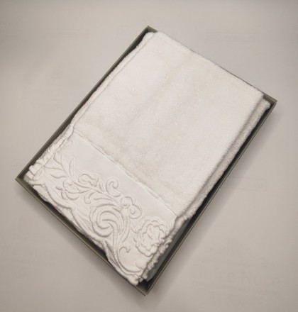 Набор полотенец 2 шт Mastro Raphael DUNE MERVEILLE 1 ivory