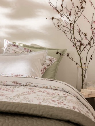 Постельное белье 2 спальное евро Alexandre Turpault TOURBILLON COSMOS