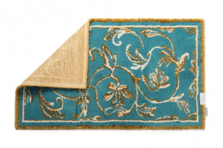 Коврик для ванной 70х140 Abyss & Habidecor Dynasty 220 бирюзовый