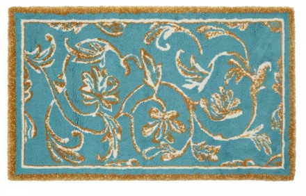 Коврик для ванной 70х140 Abyss & Habidecor Dynasty 220 бирюзовый