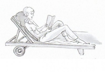 Подушка подушка для чтения 40х80 Hefel LESEKISSEN 4858LK 