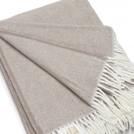 Плед 140x200 Schoner Wohnen Relax taupe