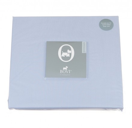 Простыня 240х280 Bovi (PB) Весенний сад голубая