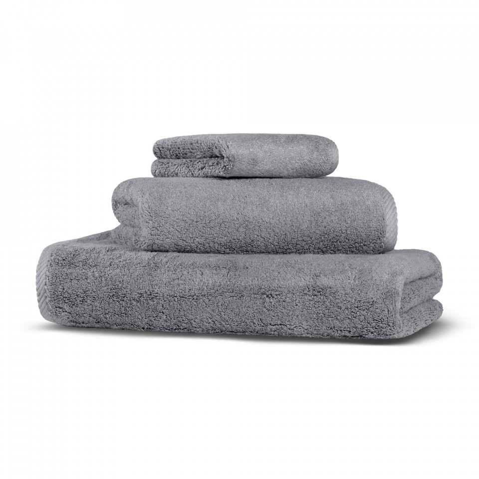 Полотенце 30x40 Hamam Glam серо-голубой