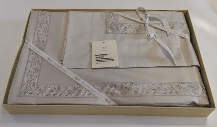 Постельное белье 2 спальное евро Palombella VERBENA grey