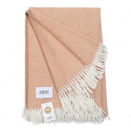 Плед 140x200 Schoner Wohnen Relax zimt