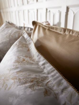 Постельное белье 2 спальное евро Alexandre Turpault ROSAILLE BRUME